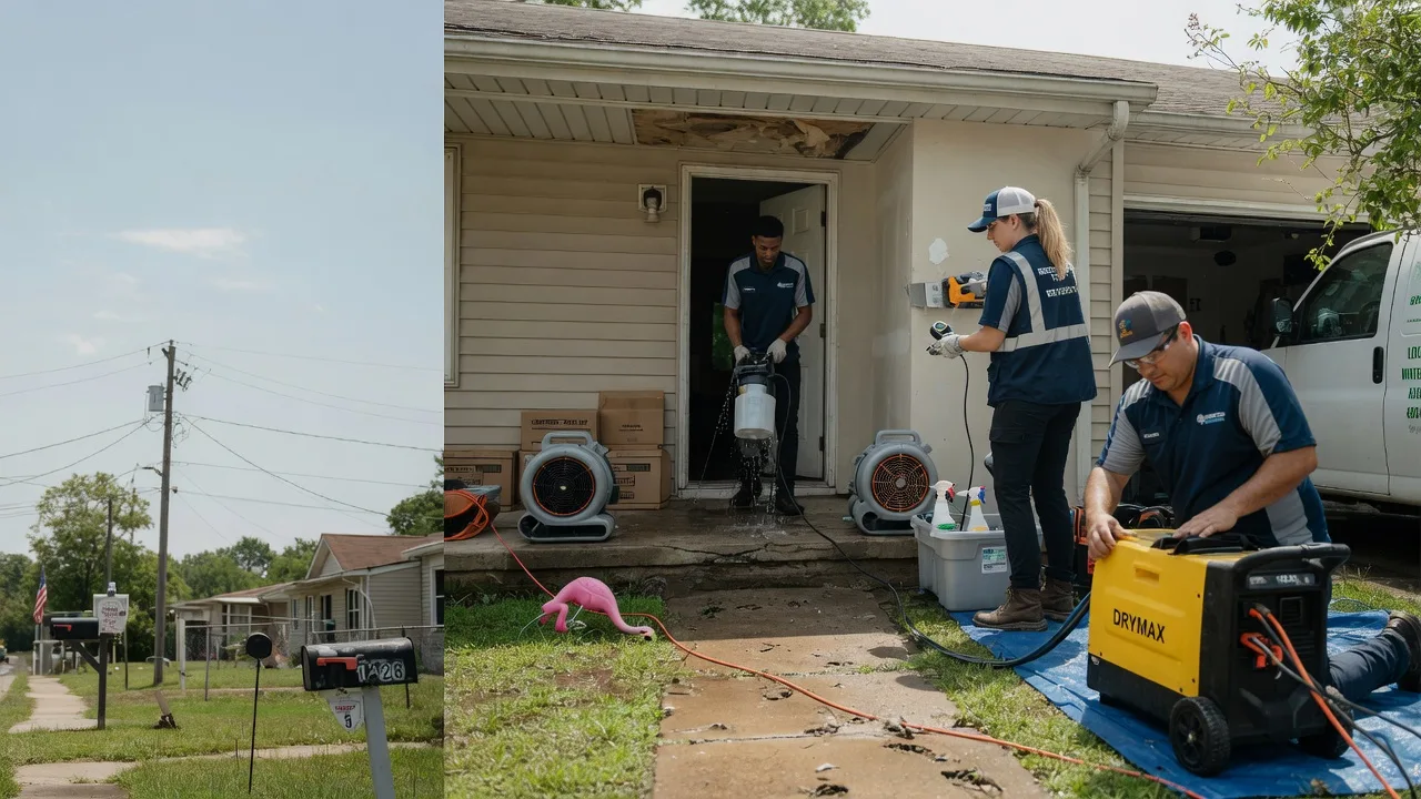 Storm Damage Water Removal in Petersburg, PA near me